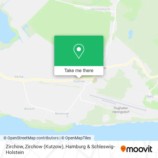 Карта Zirchow, Zirchow (Kutzow)