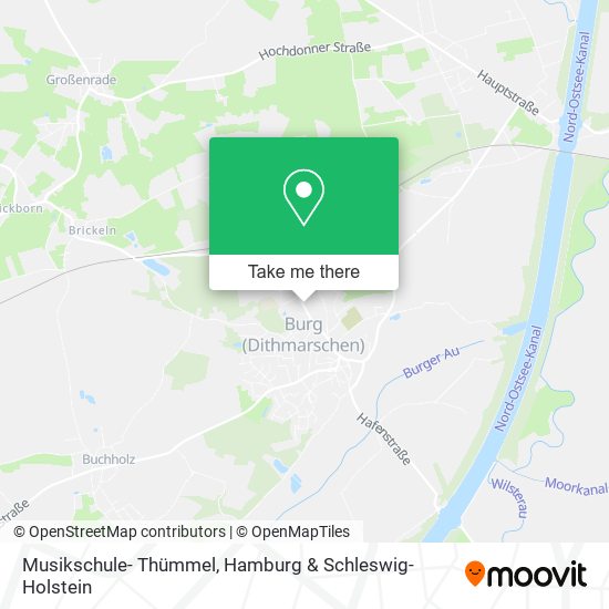 Musikschule- Thümmel map