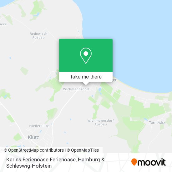 Karins Ferienoase Ferienoase map
