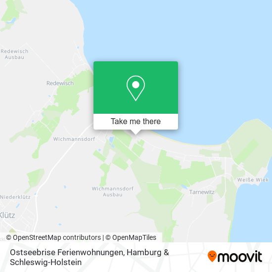 Ostseebrise Ferienwohnungen map