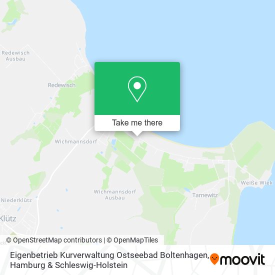 Eigenbetrieb Kurverwaltung Ostseebad Boltenhagen map