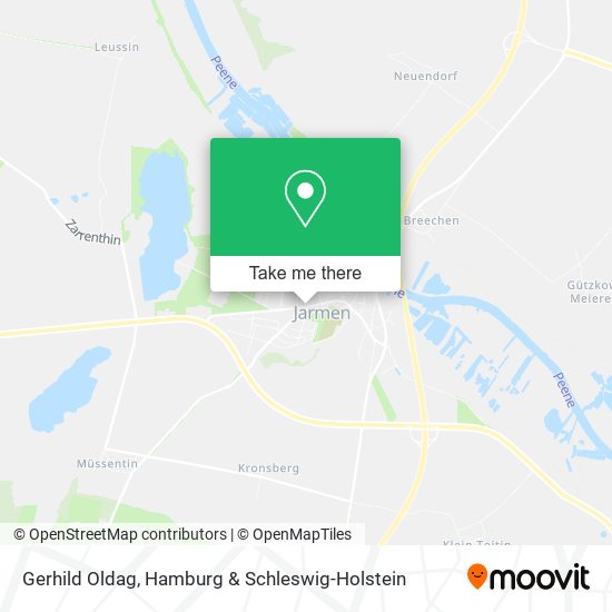 Gerhild Oldag map