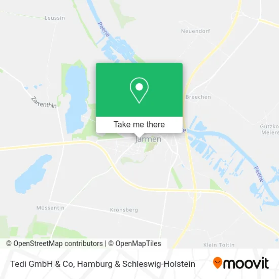 Карта Tedi GmbH & Co