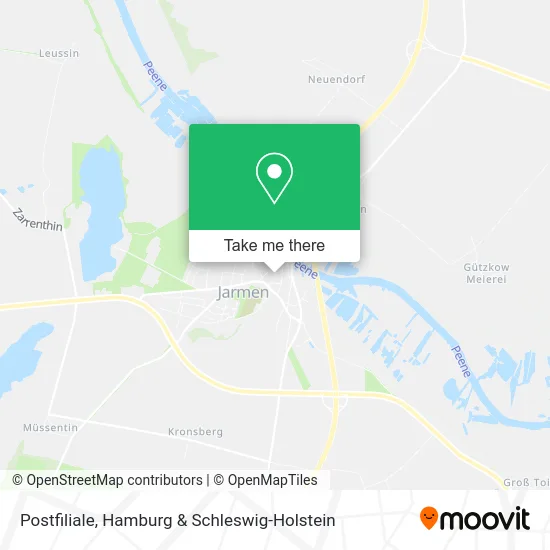 Карта Postfiliale