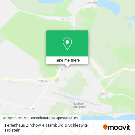 Карта Ferienhaus Zirchow 4