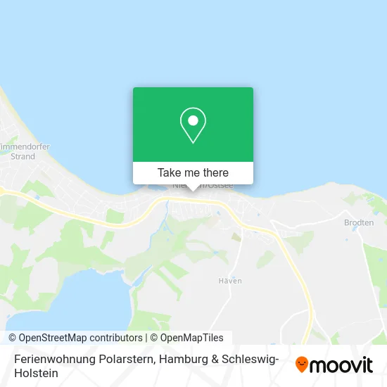 Карта Ferienwohnung Polarstern