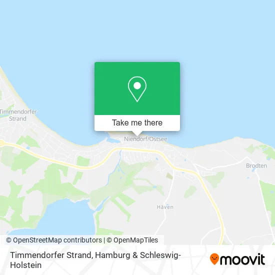 Карта Timmendorfer Strand