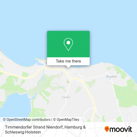 Карта Timmendorfer Strand Niendorf