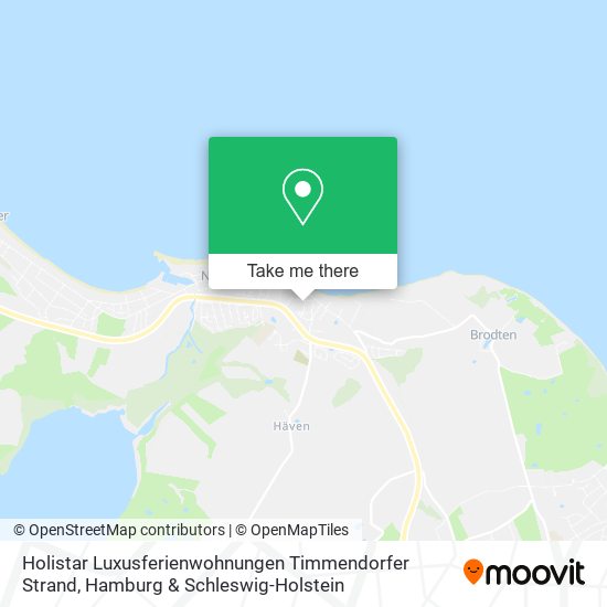 Holistar Luxusferienwohnungen Timmendorfer Strand map