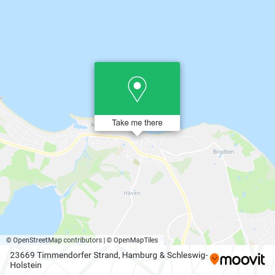 23669 Timmendorfer Strand map