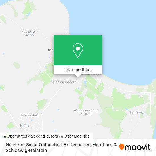 Haus der Sinne Ostseebad Boltenhagen map