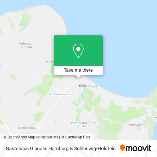 Gästehaus Glander map