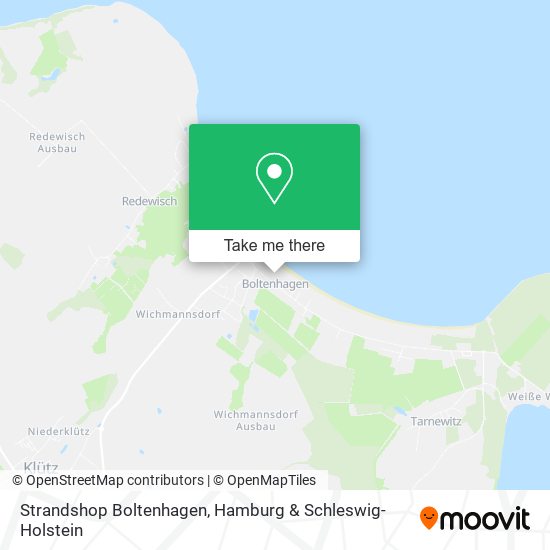Strandshop Boltenhagen map