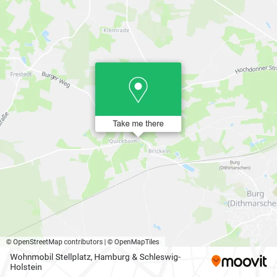 Карта Wohnmobil Stellplatz