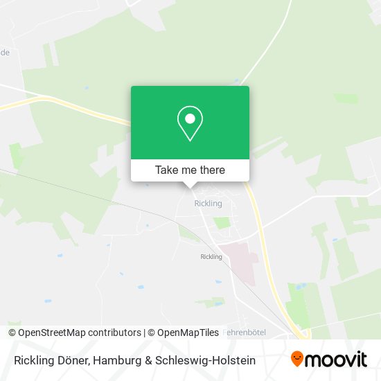 Rickling Döner map