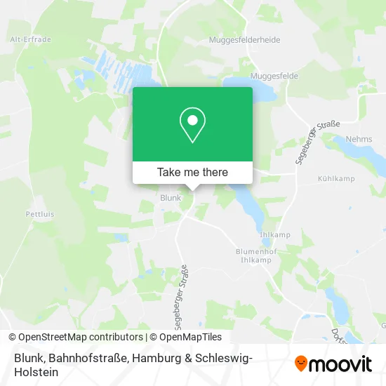 Blunk, Bahnhofstraße map