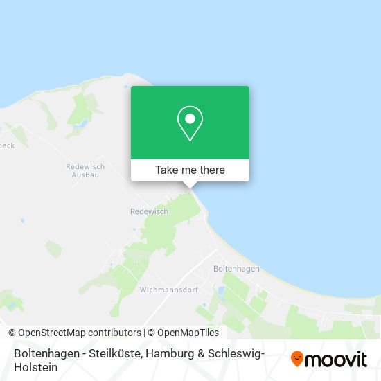 Boltenhagen - Steilküste map