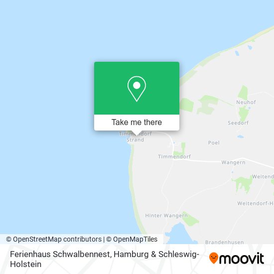 Ferienhaus Schwalbennest map