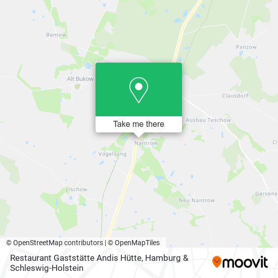 Restaurant Gaststätte Andis Hütte map