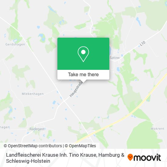 Landfleischerei Krause Inh. Tino Krause map