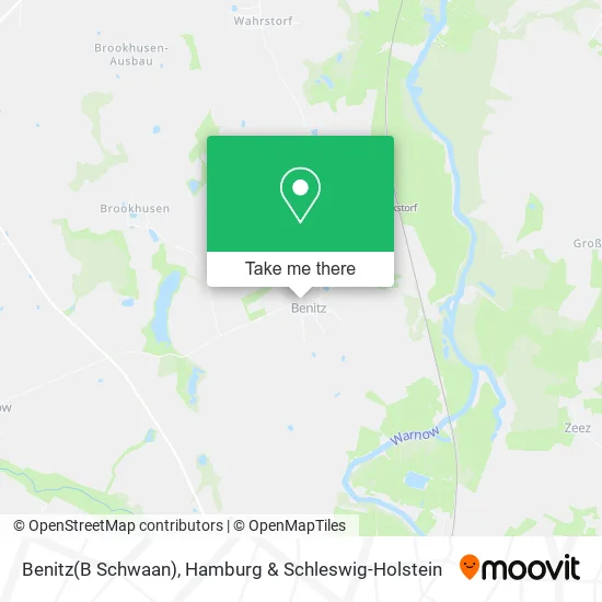 Карта Benitz(B Schwaan)