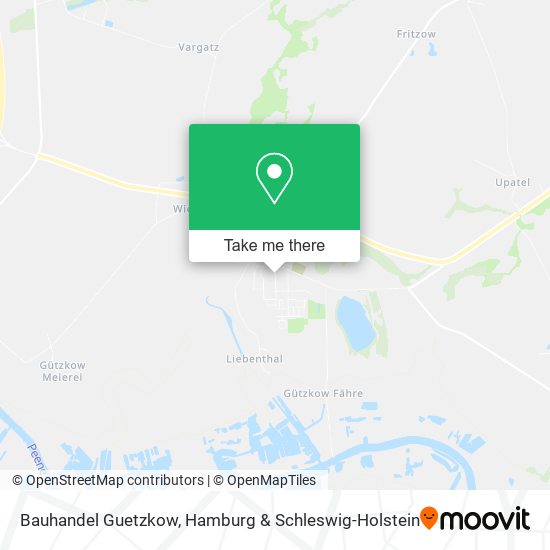 Bauhandel Guetzkow map