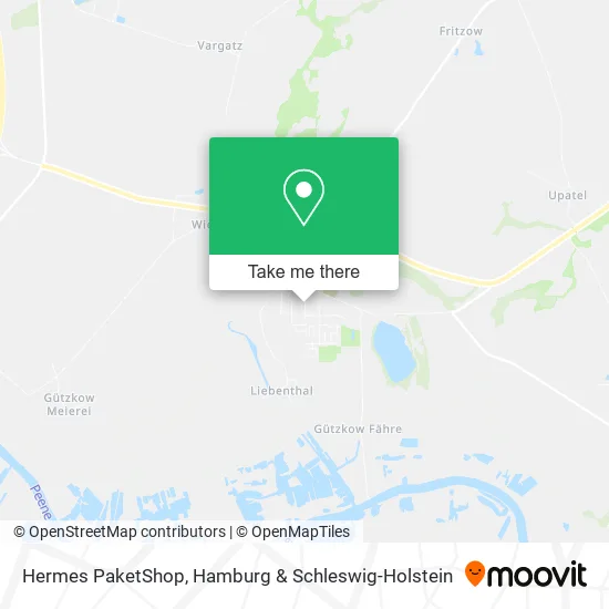 Карта Hermes PaketShop