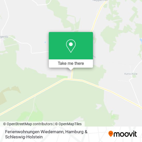 Ferienwohnungen Wiedemann map