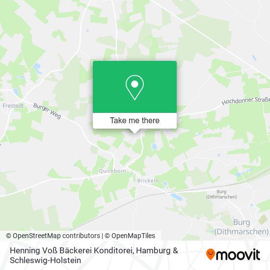 Henning Voß Bäckerei Konditorei map