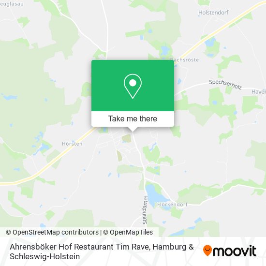 Ahrensböker Hof Restaurant Tim Rave map