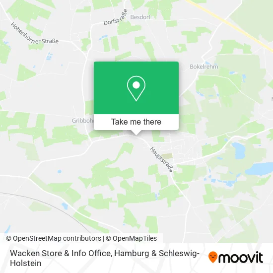 Карта Wacken Store & Info Office