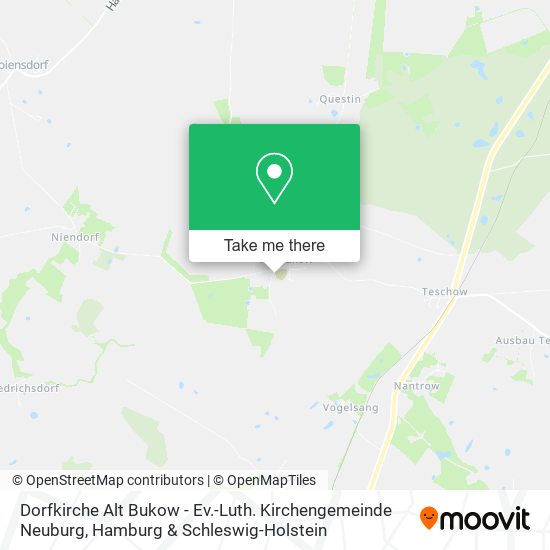 Dorfkirche Alt Bukow - Ev.-Luth. Kirchengemeinde Neuburg map