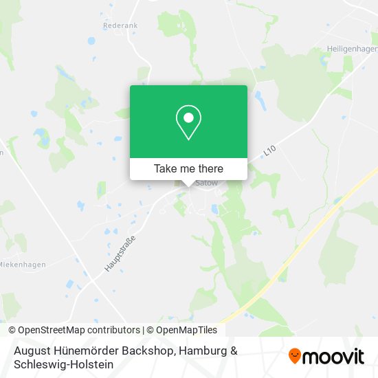 August Hünemörder Backshop map