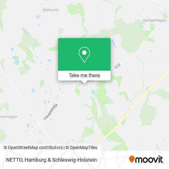 NETTO map