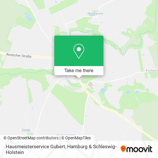 Hausmeisterservice Gubert map