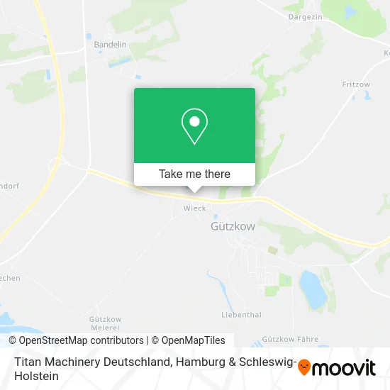 Titan Machinery Deutschland map