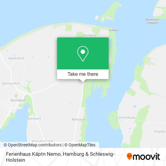 Ferienhaus Käptn Nemo map