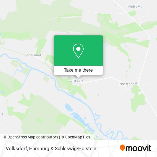 Volksdorf map