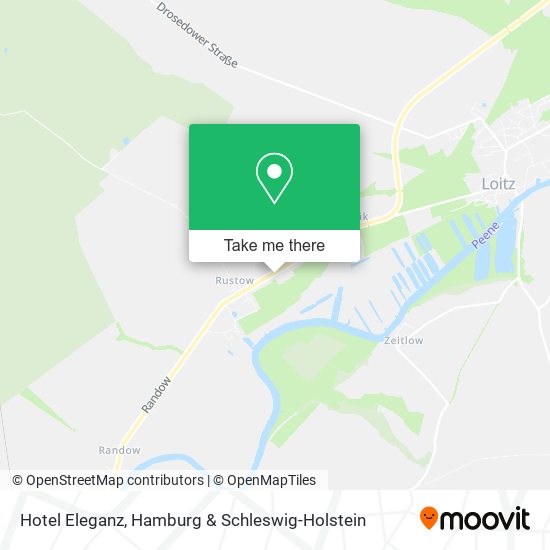 Hotel Eleganz map