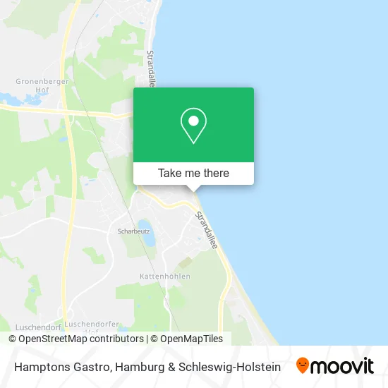 Карта Hamptons Gastro