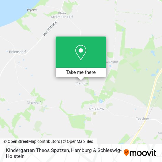 Kindergarten Theos Spatzen map