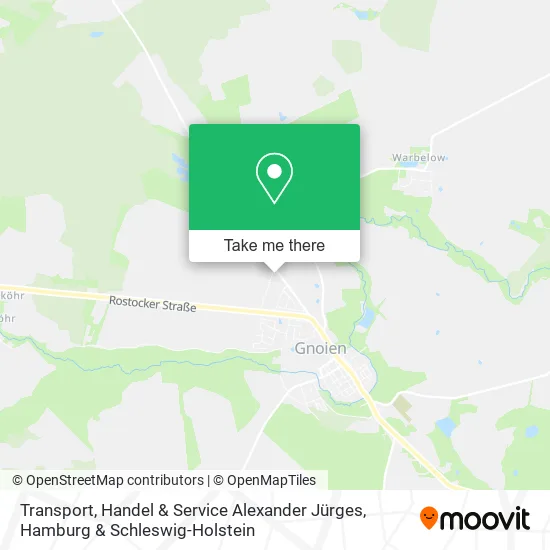 Карта Transport, Handel & Service Alexander Jürges