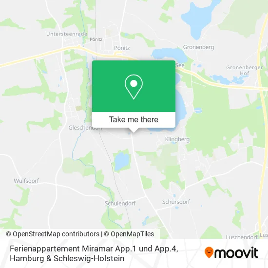 Карта Ferienappartement Miramar App.1 und App.4