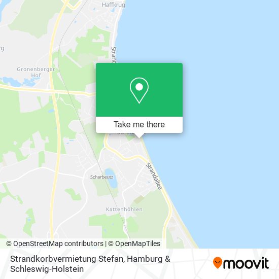 Strandkorbvermietung Stefan map