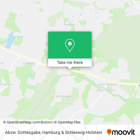 Abzw. Gottesgabe map