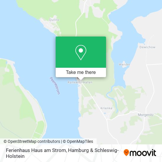 Ferienhaus Haus am Strom map