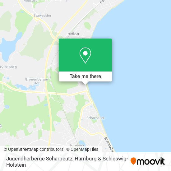 Jugendherberge Scharbeutz map