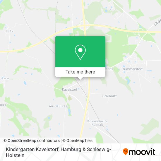 Kindergarten Kavelstorf map