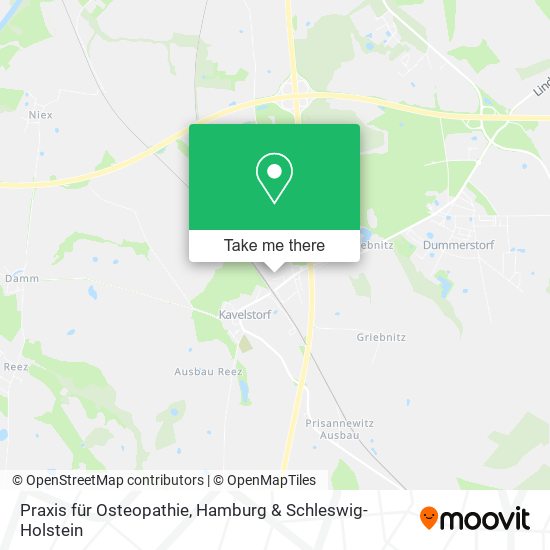 Praxis für Osteopathie map