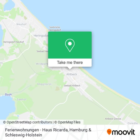 Ferienwohnungen - Haus Ricarda map